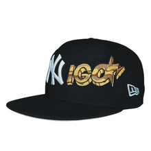 Load image into Gallery viewer, BLACK NIGO FITTED
